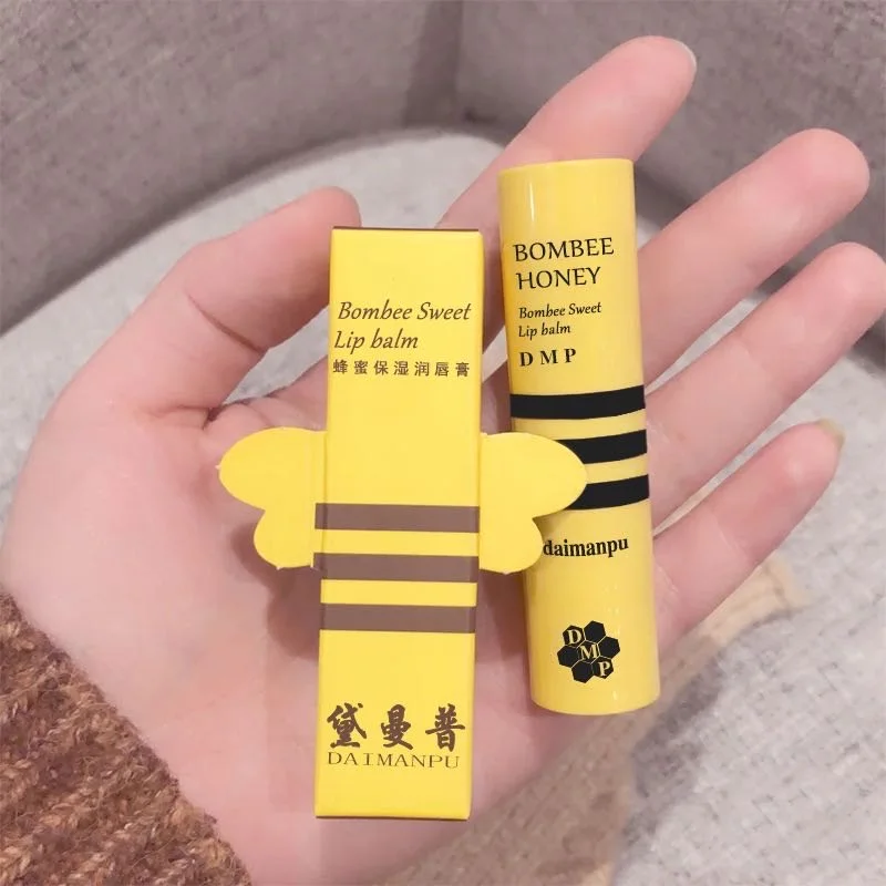 DAIMANPU Bee Lip Balm Vaseline Moisturizing lip Mask lip Care