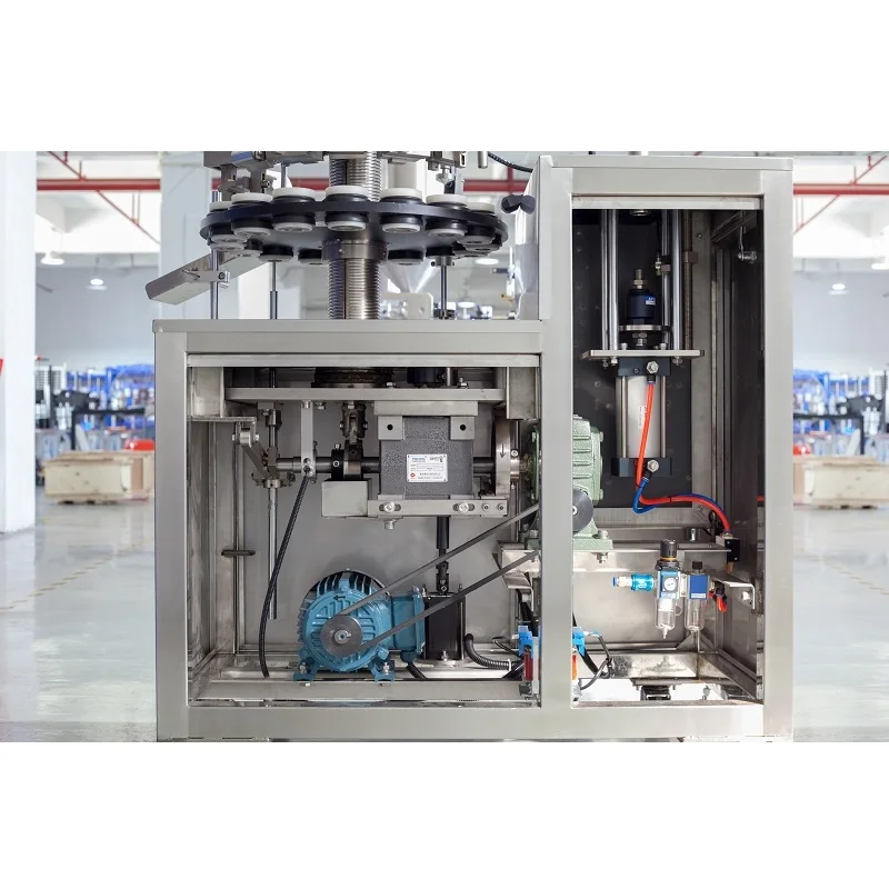 Landpack High Quality Manual Tube Filling Machine 10g-50g Ointment Glue Paint Paste Filling and Tube Folding Machine