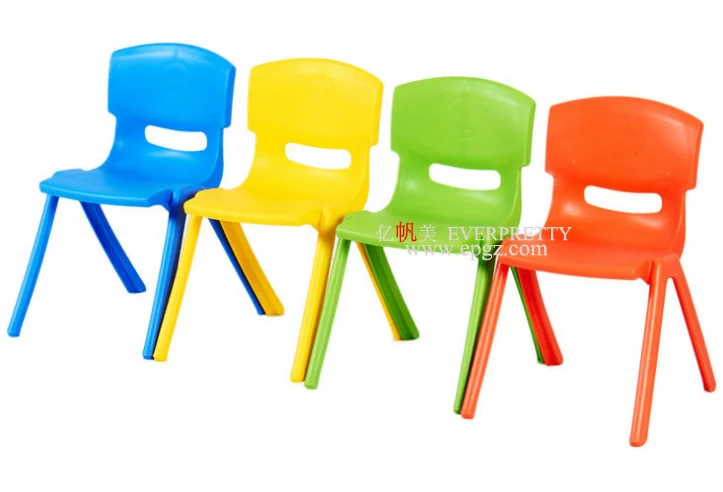 High Quality Stackable Plastic Kids Chair Multi-Style Color Activity Chair for Kindergarten Kids