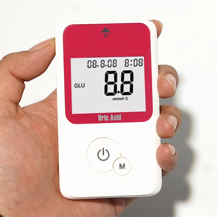 Fast Easy And Accurate Glucose Meter Glucose Monitoring System Electric Plastic Gm Blood Testing Equipments