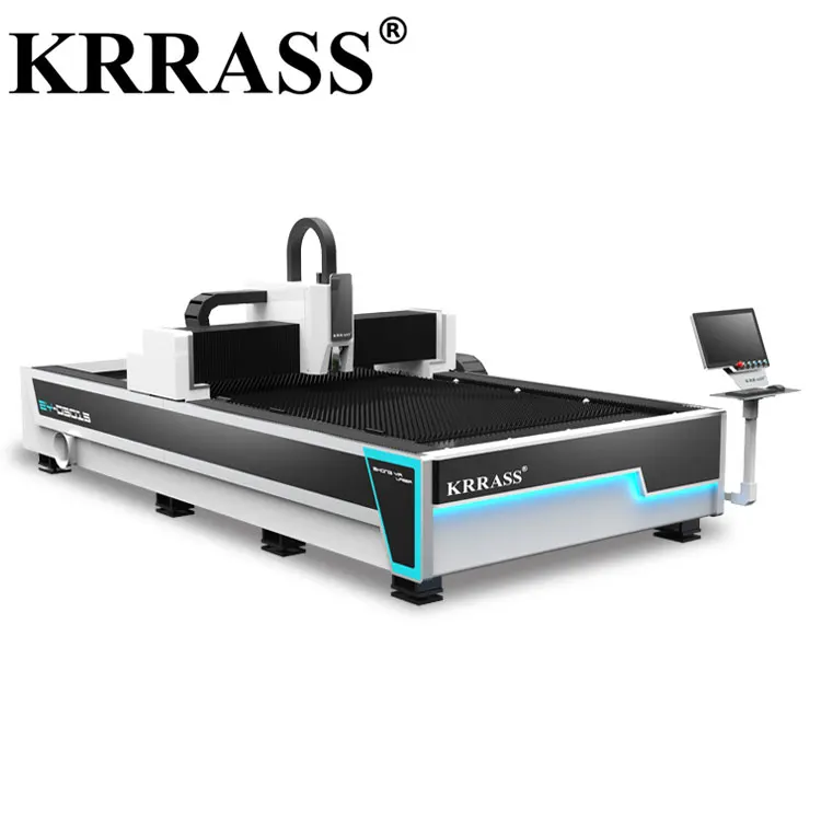 Maquina de corte por laser de fibra optica KRRASS, CNC por laser de fibra