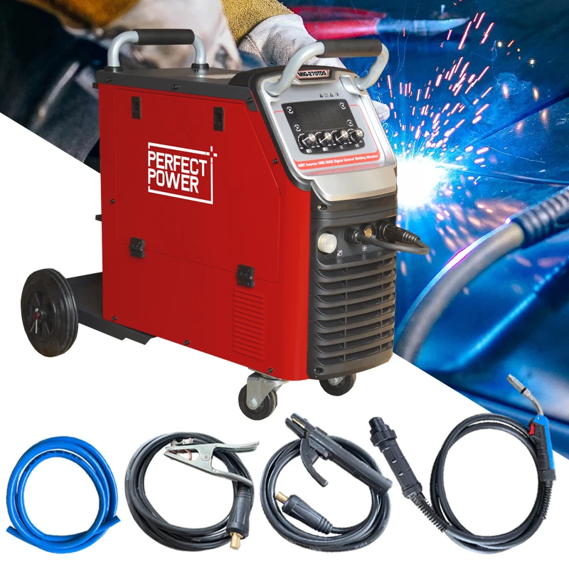 3 in 1 double pulse mig welder gas inverter tig mig mma welding machine stainless steel mig mag welder aluminium welding machine