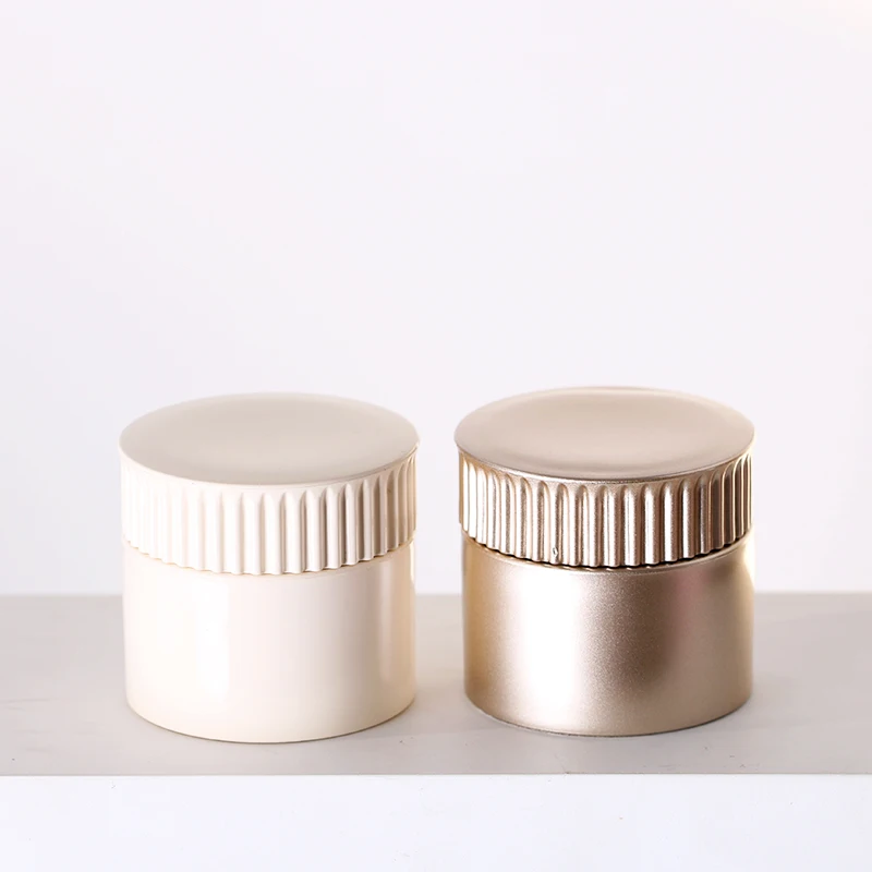 15g frosted round nail gel polish wholesale air freshener opaque plastic cosmetic jar