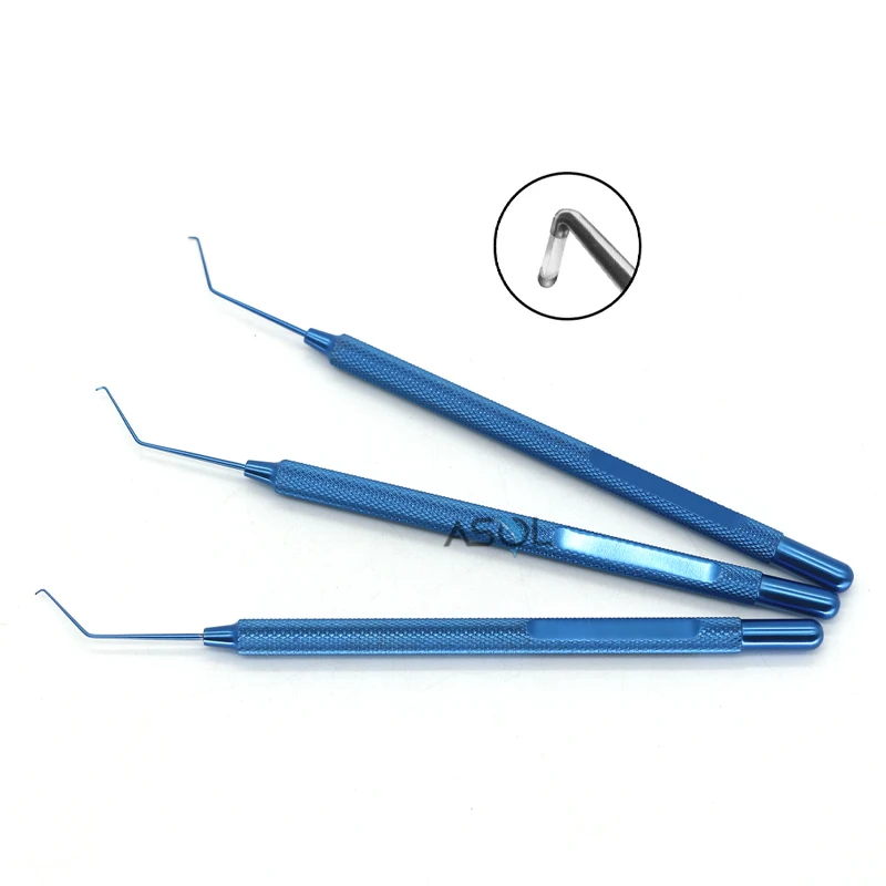 Make custom left cutter round tip nagahara phaco chopper cataract surgery instruments