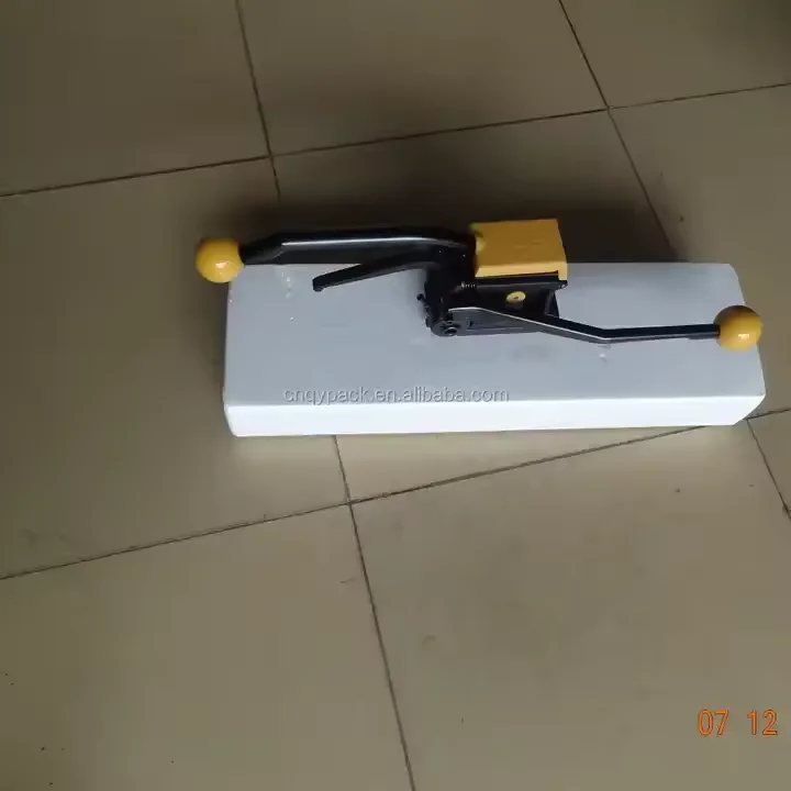 High Quality A333  Reinforced 13-19mm Steel Tensioner Packing and Strapping Machine