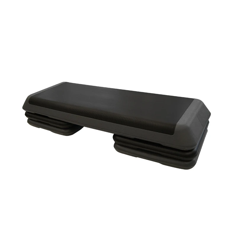 Gym Sports Equipment Aerobic Stepper Adjustable Fitness Square Gym Step Risers Aerobic Platform