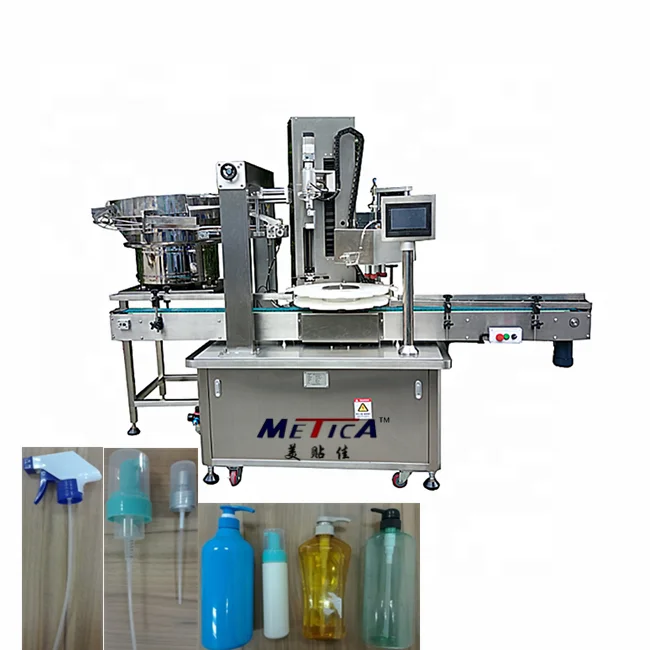 Hot sale pump spray trigger capping machine