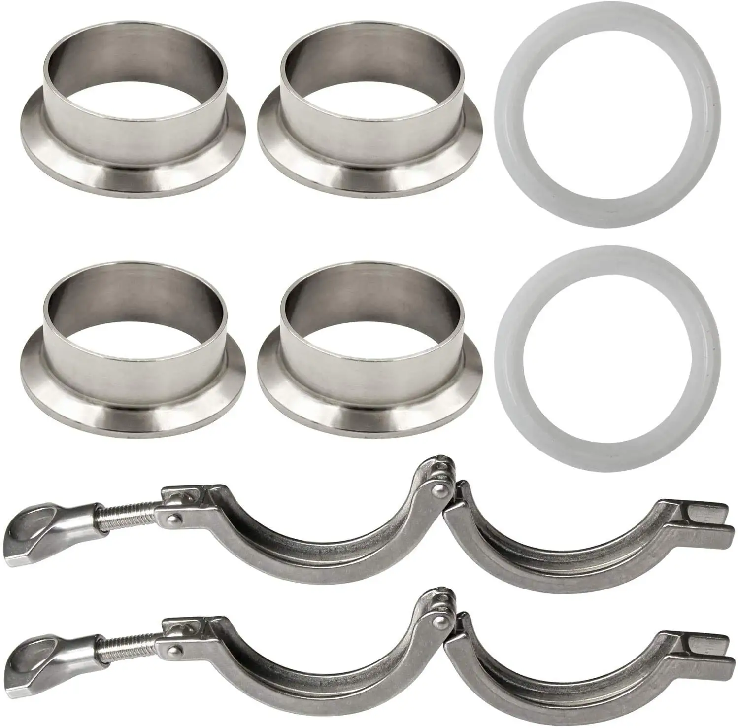 stainless steel triclover 13mhh pin hinged ss304 weld sanitary tri ferrule clamp manufacturers