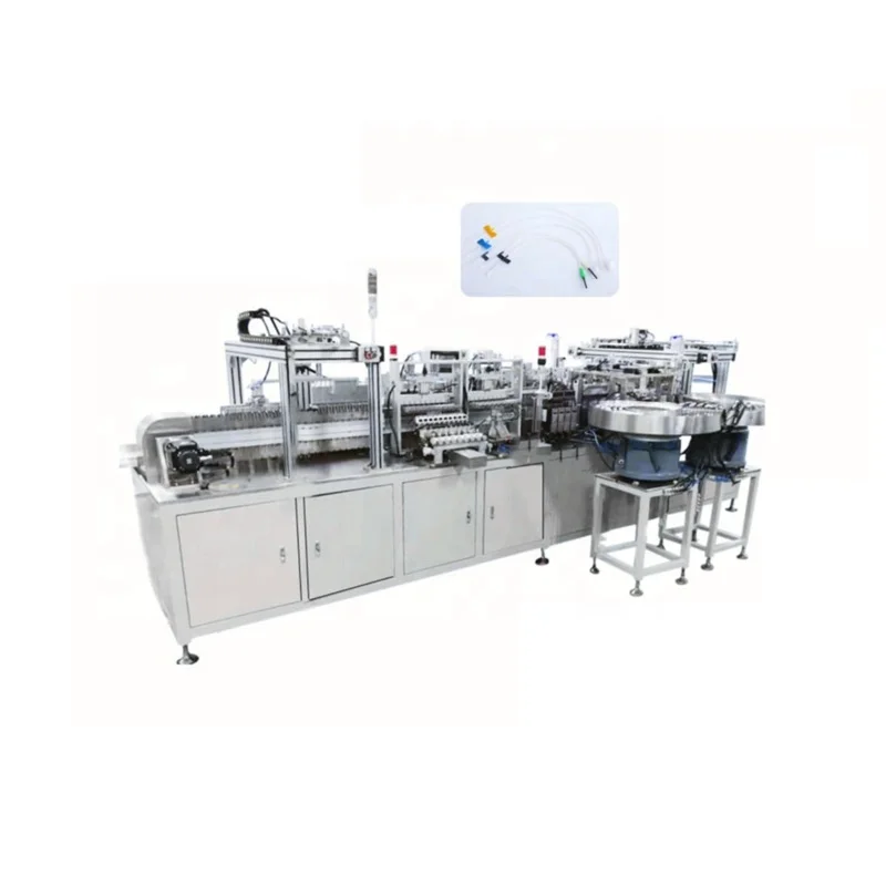 Catheter automatic assembling machine, Wing butterfly scalp vein blood collection needle robotic equipment production lines CX10