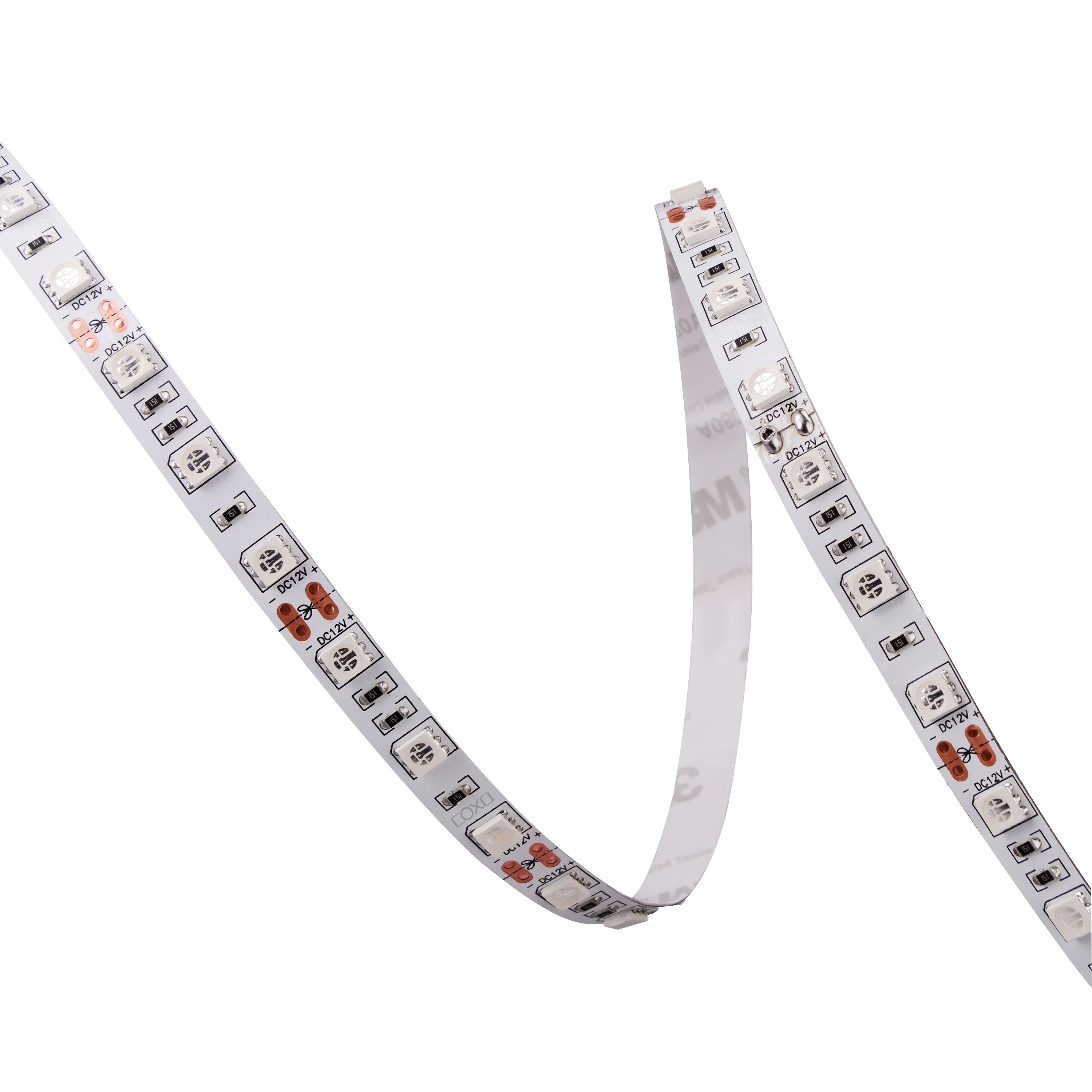 smd 5050 led strip 12v 390-400 nm spectre 60leds/m 12W/M for Security 12W/M 2OZ pcb high brightness led strip lights