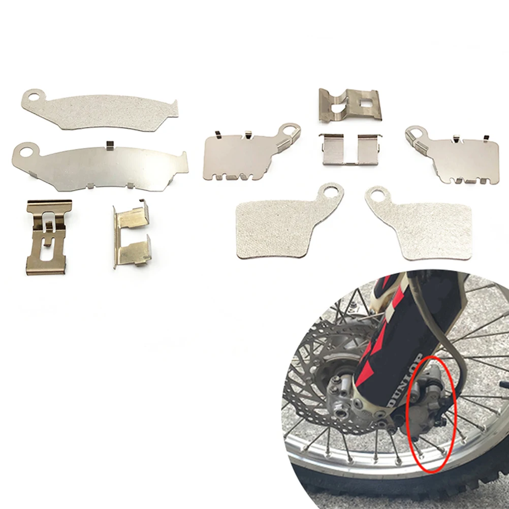 OTOM Motorcycle Front Rear Brake Caliper Spring Sheet Heat Insulation Sheet For NISSIN Brake HONDA YAMAHA KAWASAKI SUZUKI