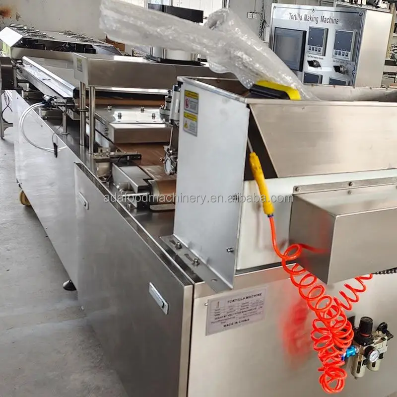 Automatic tortilla roti lavash pita flat bread production line /Arabic bread oven forming baking machine /Chappti making machine