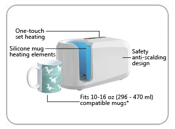 Prior Digital Electric 10 oz - 16 oz Cricut Mug Sublimation Printing Heat Press Machine For Sublimate Mugs