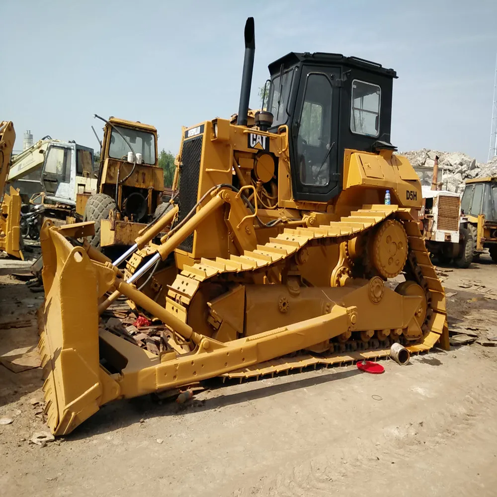 Used D5G D5H D6D D7H LGP good quality bulldozer , secondhand D5 Small crawler dozer bulldozer