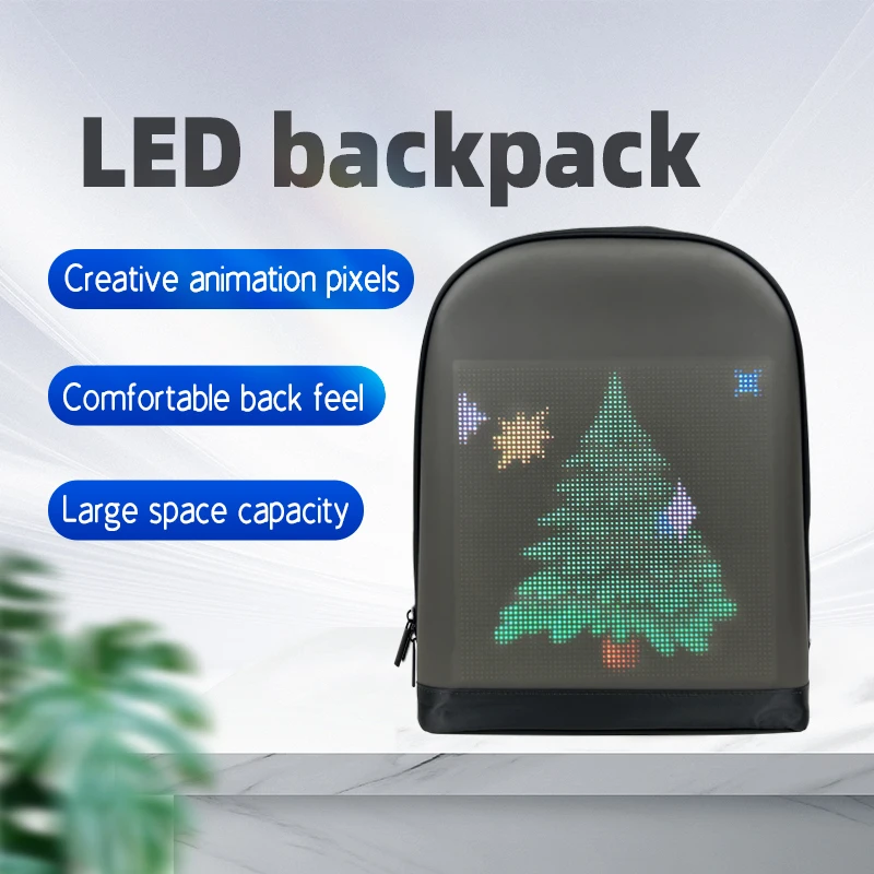 High Quality Water Resistant LED Backpack for Smartphone Connection Low Price Perfect for Cycling