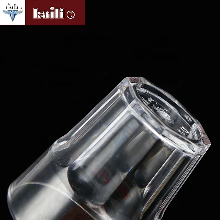 2020 Hot Sell New Item Unbreakable Glass Cups with PC Material