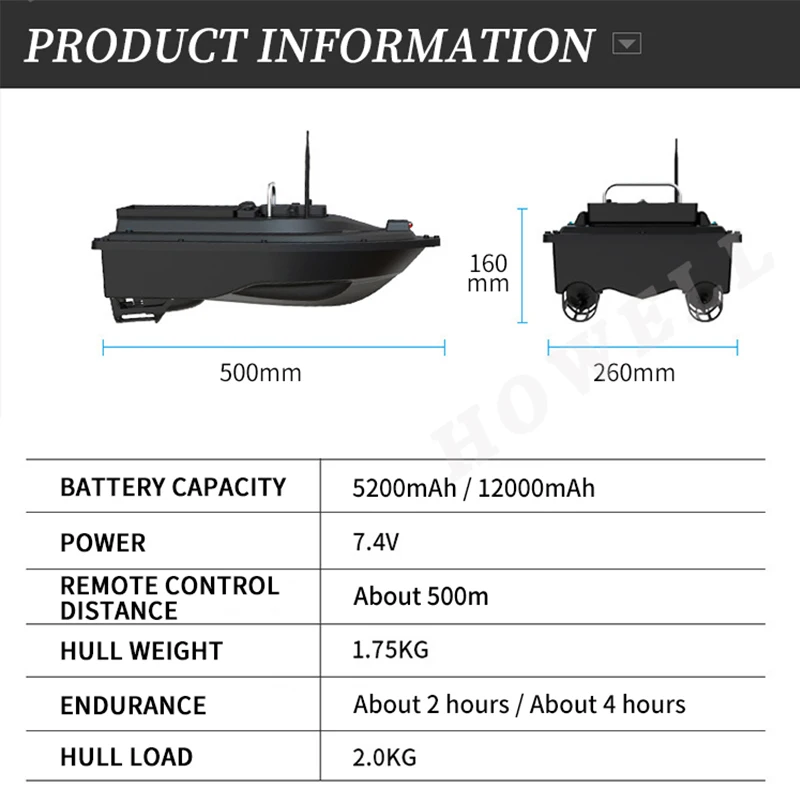 fishing bait boat gps sonar remote control bait boat with fish finder bait boat with fish finder gps