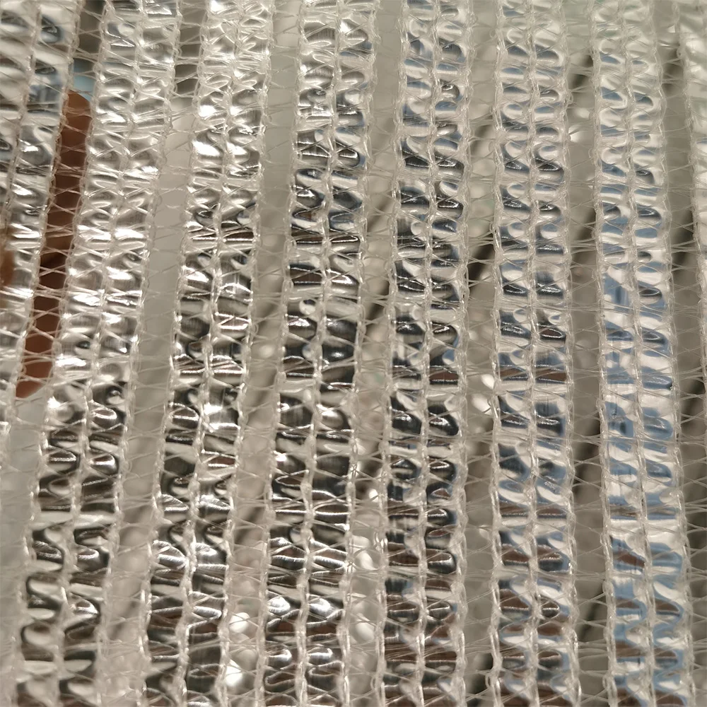 Customized Aluminet/Aluminum Foil Reflective Sun Shade Cloth 2x2 and 3x4 meter