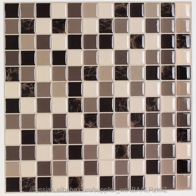 Цена по прейскуранту завода Pu мозаичные настенные наклейки 3D Diy кухня Backsplash Сияющие обои