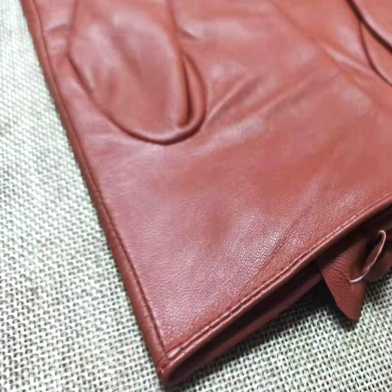 Новинка 2021, популярный товар, лидер продаж, теплая Повседневная модная кожаная перчатка