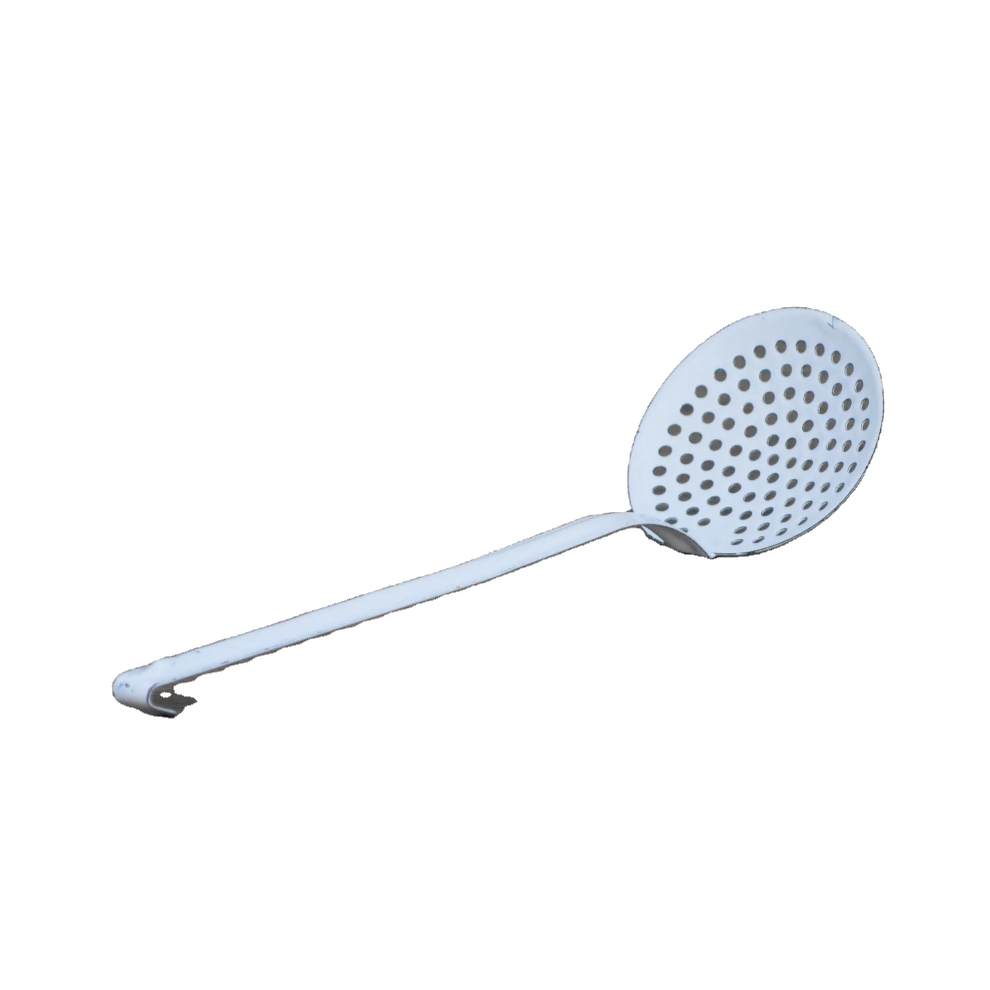 Enamel Steel Soup Spoon Table Spoon Hot-Pot Colander
