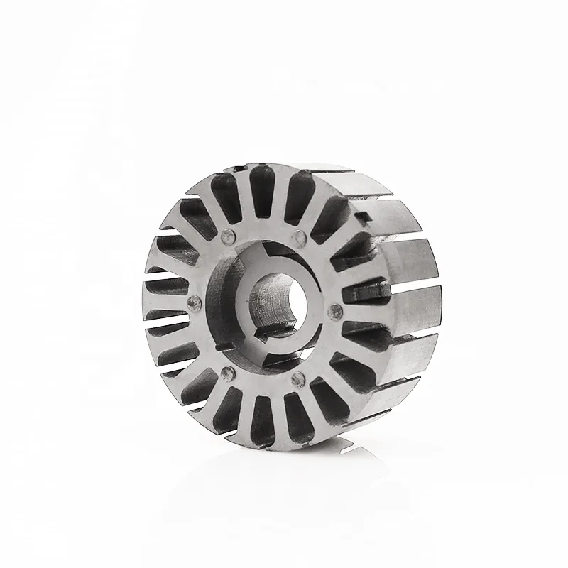 
Laminated DC motor stator and rotor silicon steel stator rotor core 