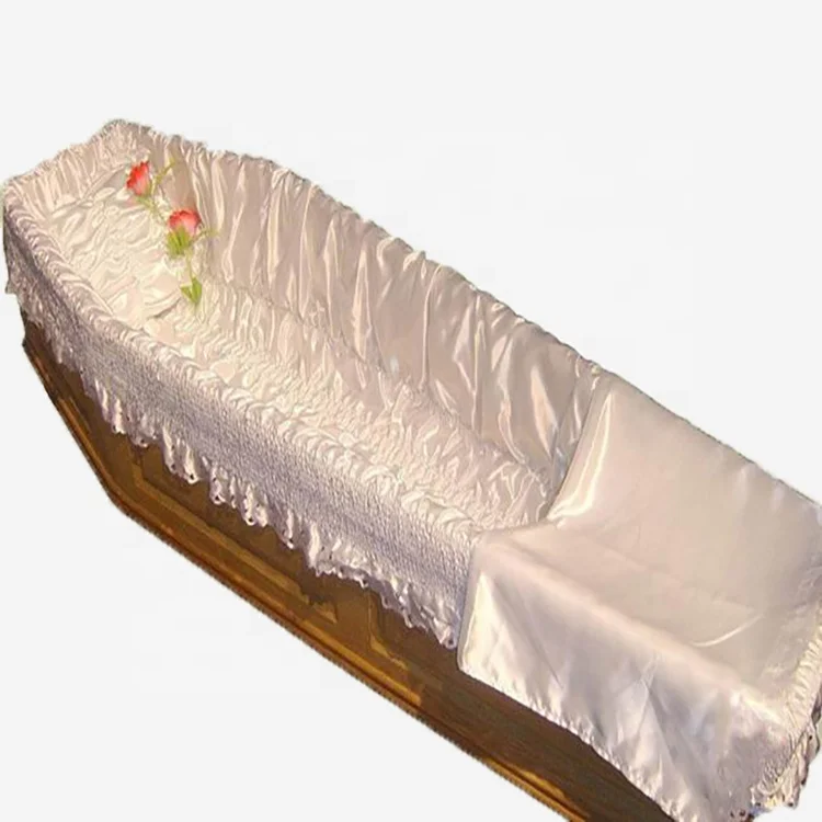 Professional china funeral supplier coffin interiors factory coffin lining body bag urn bag handle accessories