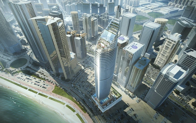 Architecture Animation Visualization Service 3D Perspective View Exterior Rendering