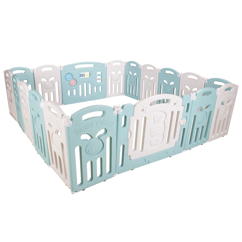Plastic Baby Trend Playpen Big Size Foldable Baby Playpen Easy To Carry Plastic Care Fence For Babies And Kids