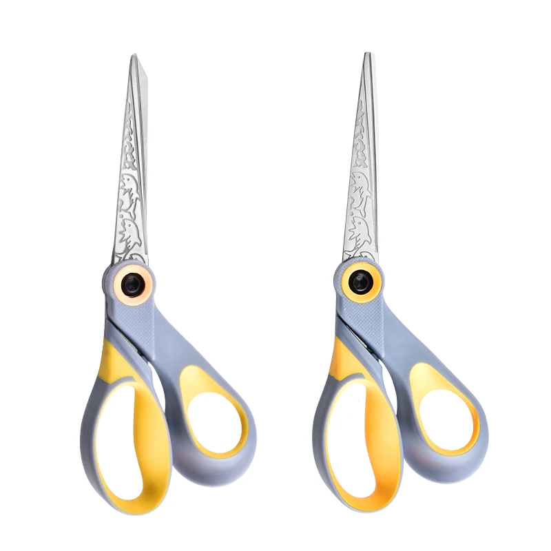 Premium Pp/Tpr Handle Household Kitchen Vegetable Chicken Bone Scissors