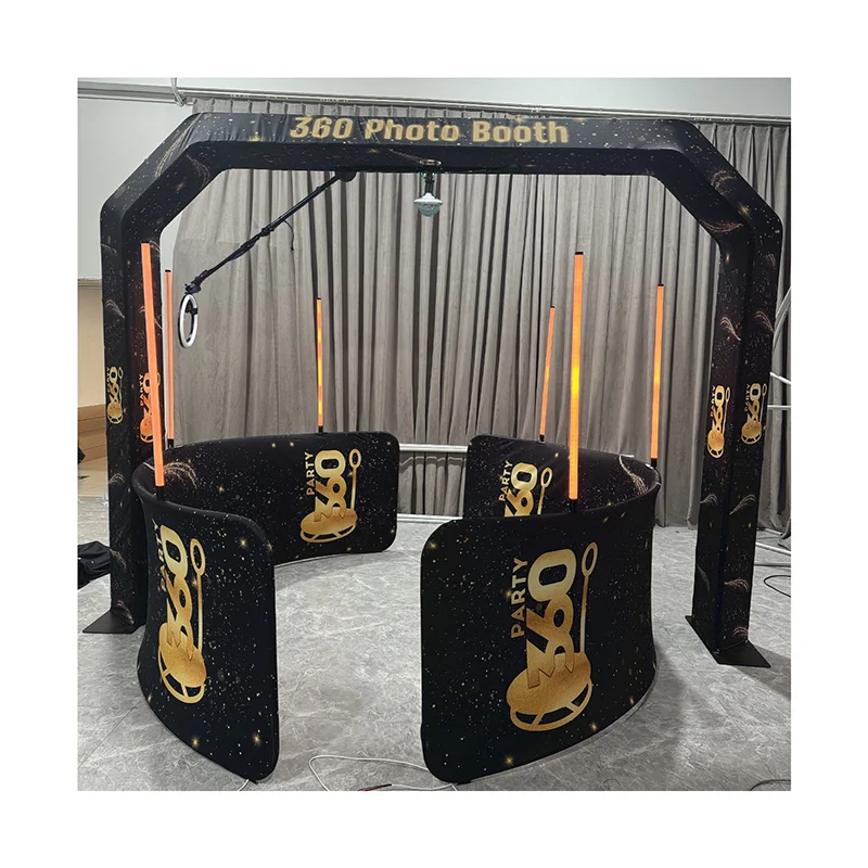 Custom Free Logo 360 Photo Booth 100 Cm Private Booth With Software For Part 360 Degree Photo Booth Enclosure