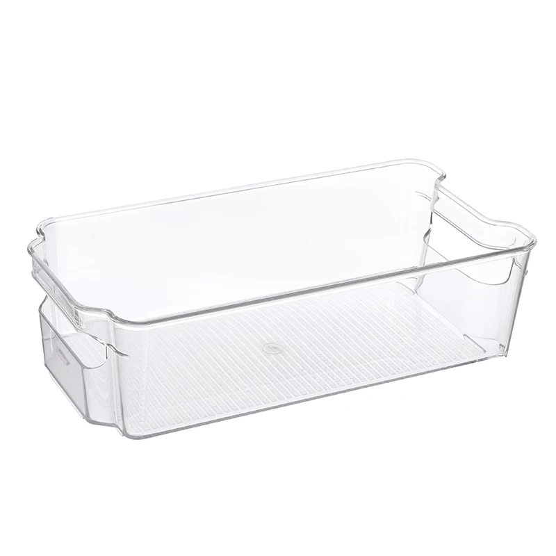 Fridge Organizers and Storage Clear Bins, Kitchen Storage Bins for Pantry, Cabinet Refrigerator Organizer Bins