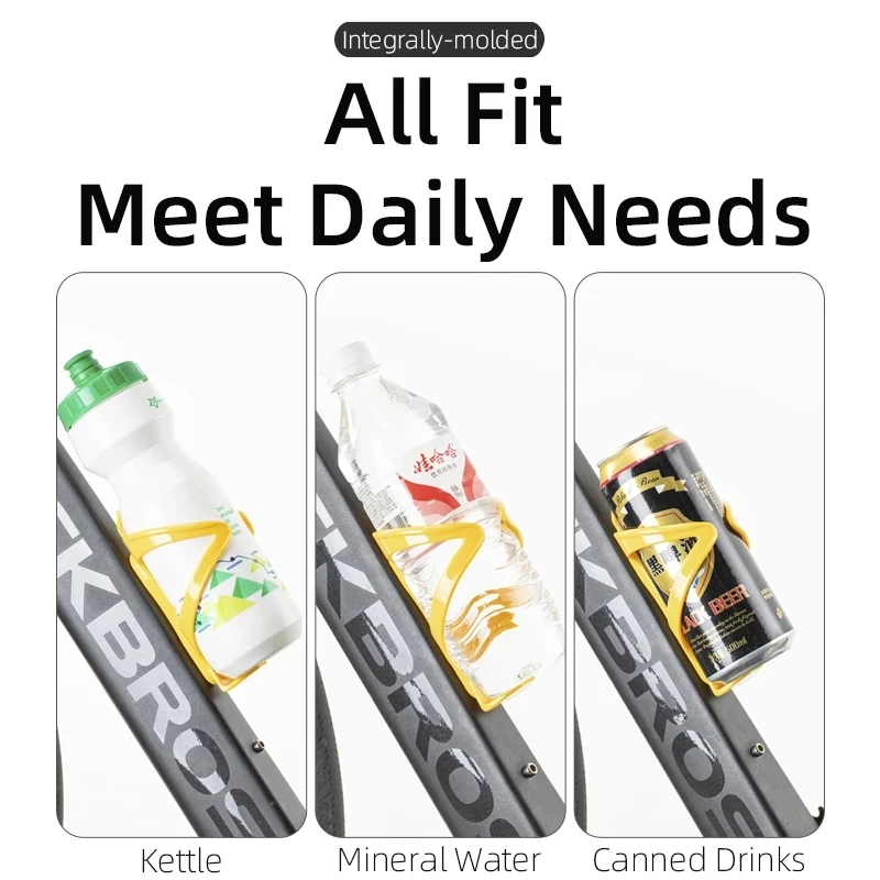 ROCKBROS Bike Cycling Standard Size Water Bottle Holder Bicycle Water Bottle Cage Bicycle Accessories