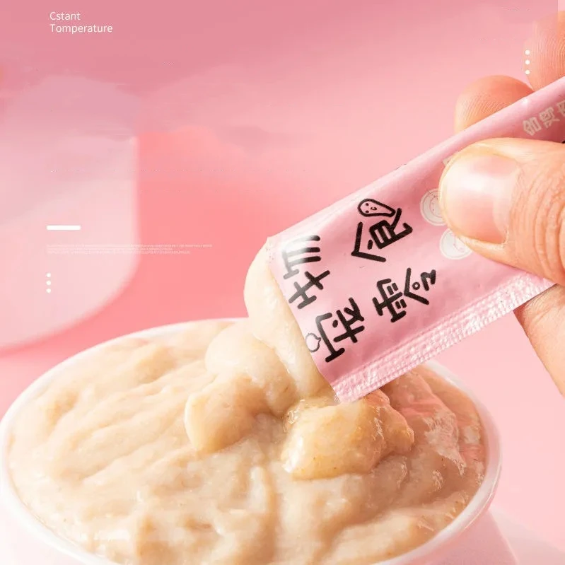 2022 pet supplies Factory Wholesale 15g Cat Snacks food Delicious And Nutritious Cat Treats pet wet Snacks