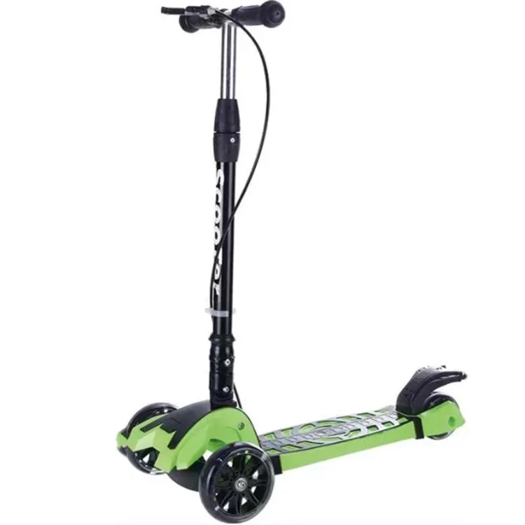 bicystar T-Style Pink Stunt Kick Scooter / cheap Pro Frog Scooter Skid / best sale Kids 3 Wheel Scooter