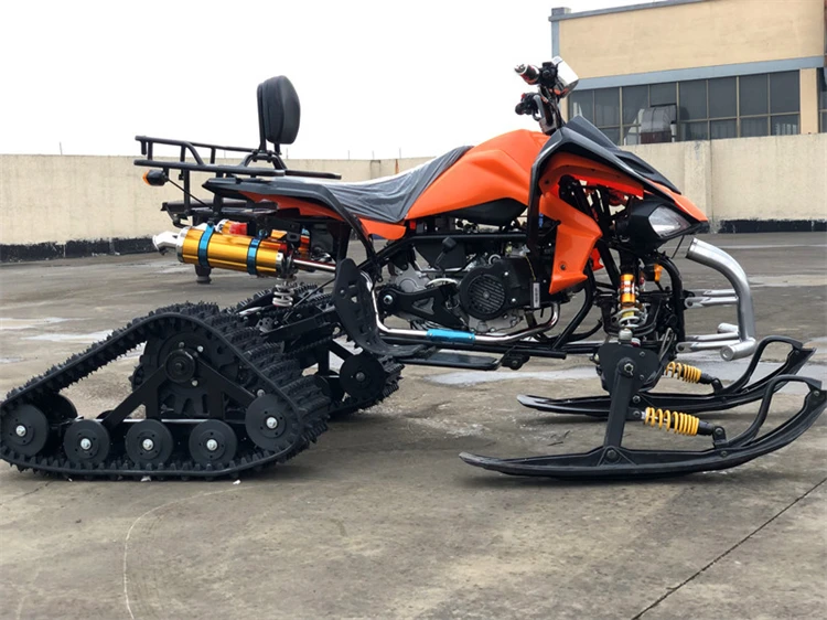 Automatic Adult Petrol Snow Scooter Chinese Snowmobile For Sale Approved