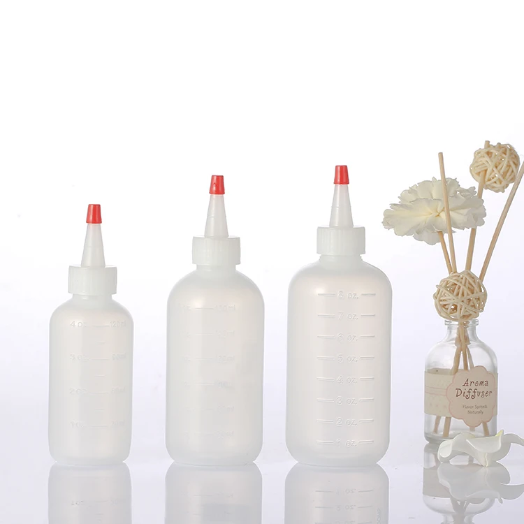 Empty 4oz 6oz 8oz Private Label Squeeze container food grade boston round cleaning plastic bottle for pet dog cat ear eye drop