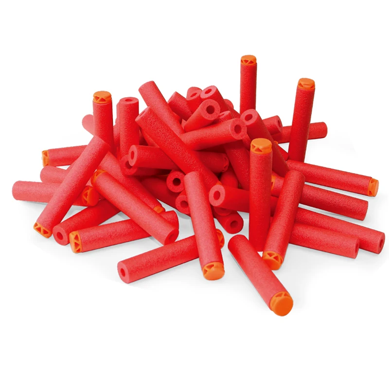 EVA Soft Bullets for  Hollow Hole Head Refill Darts Outdoor Toy Boys Gun Series Blasters  Toys for Kid