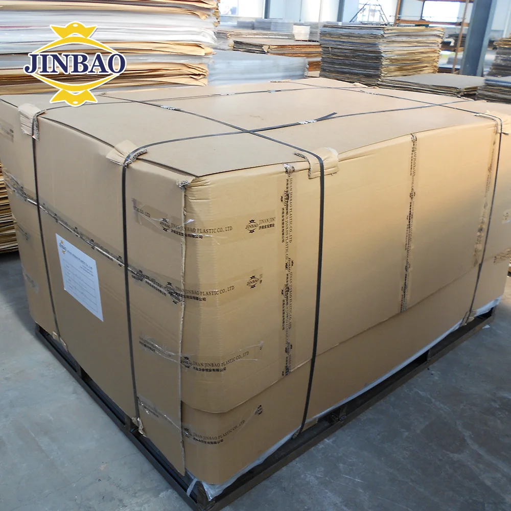 JINBAO 4x8 3mm 19mm 1mm 2mm 10mm 20mm 4mm 0.5mm transparent clear color acrylic board cast acrylic sheets