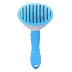 Cat Brush, Cats Pet Grooming Dematting Dog Comb for Shedding Remove Undercoat Mats Hair Pet Massage-Self Cleaning Slicker Brush