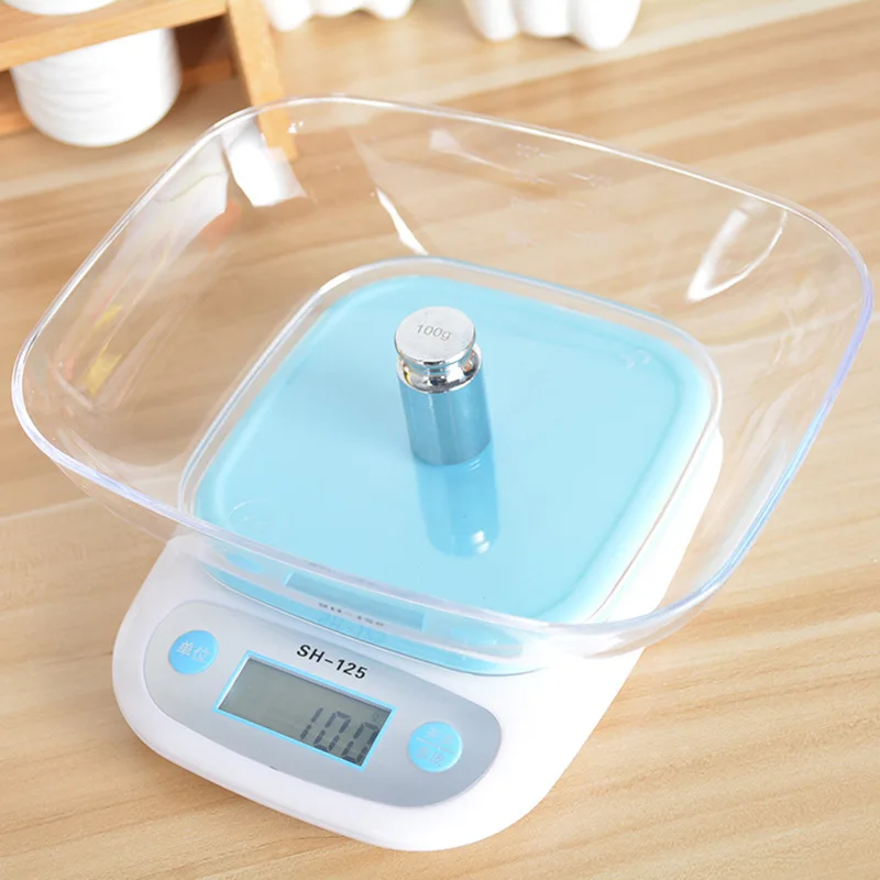 SY535 OEM Digital Multifunction Grams And Ounces 5Kg 11Lb Electronic Kitchen Food Weighing Scale