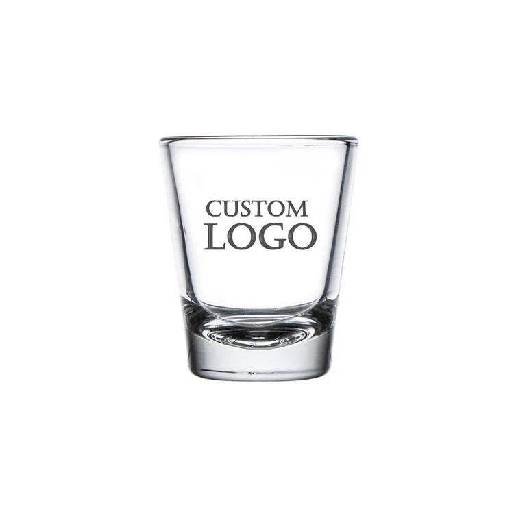 Custom Logo Whiskey Cup Wine Blanks Espresso Sublimation Glass Shot Glasses