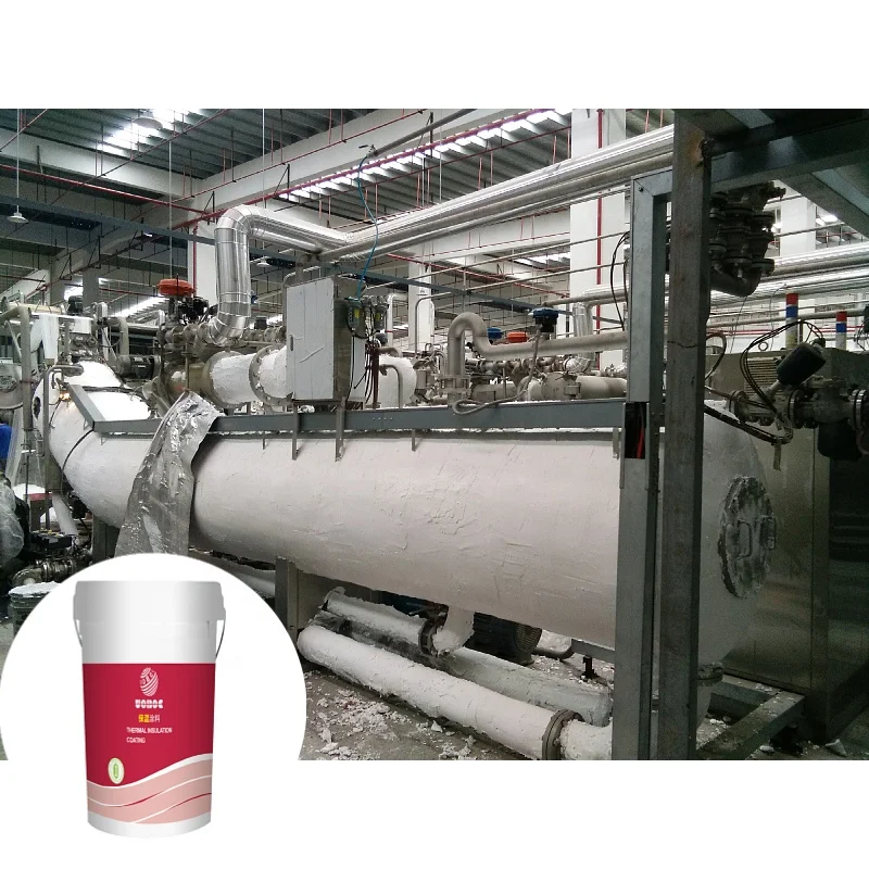 
Eco Friendly Water Based Thermal Barrier Coating Thermal Insulation Coating for Hot Pipeline 
