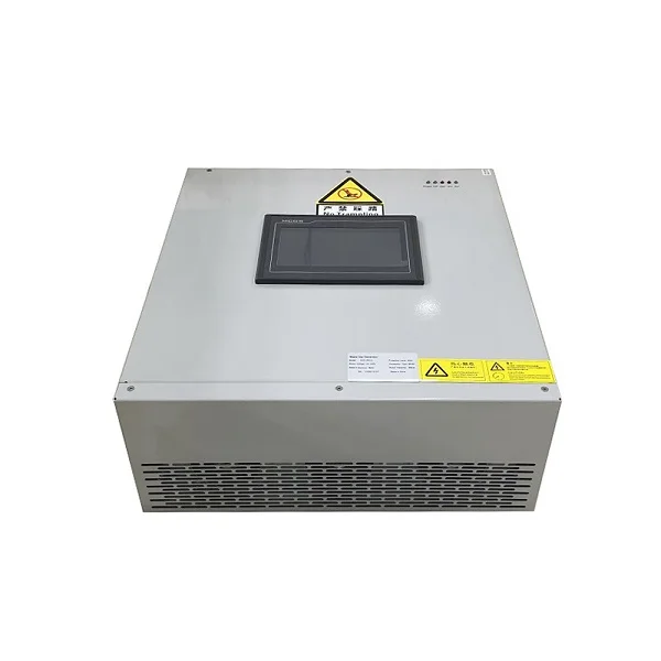 Low tension distribution system static var generator power compensation