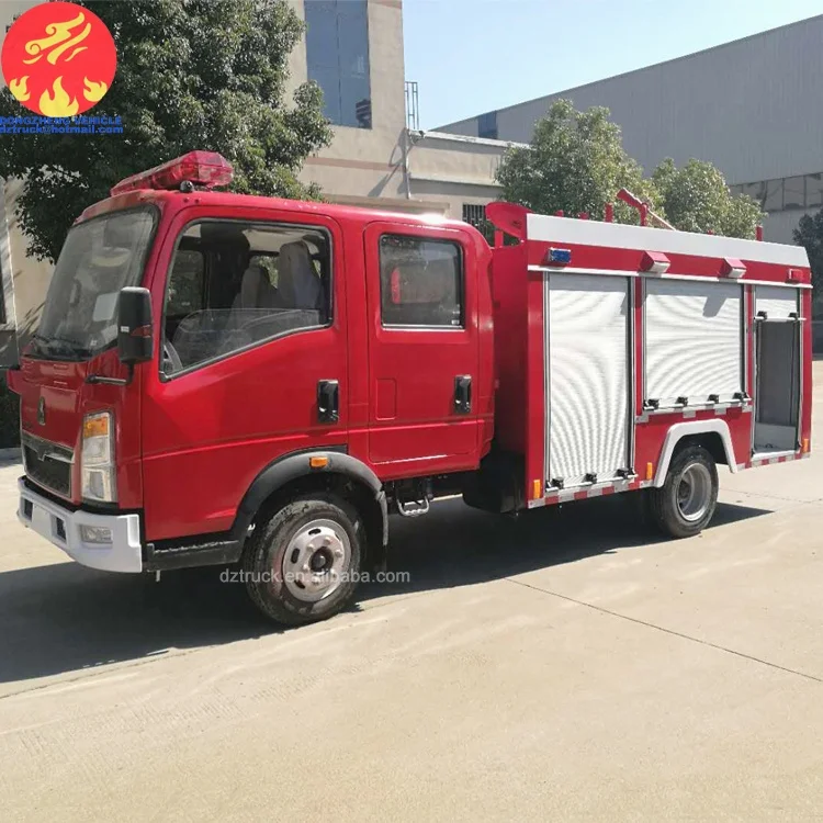 CNHTC Китай Sinotruck howo 3000 литров пожарная машина для