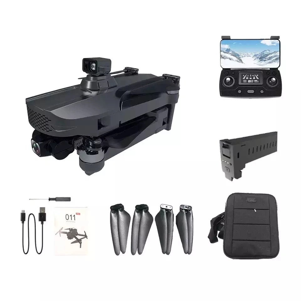 2023 New arrive Automatic return after low power supply and signal 011 RTS RC drone with 4K camera and GPS