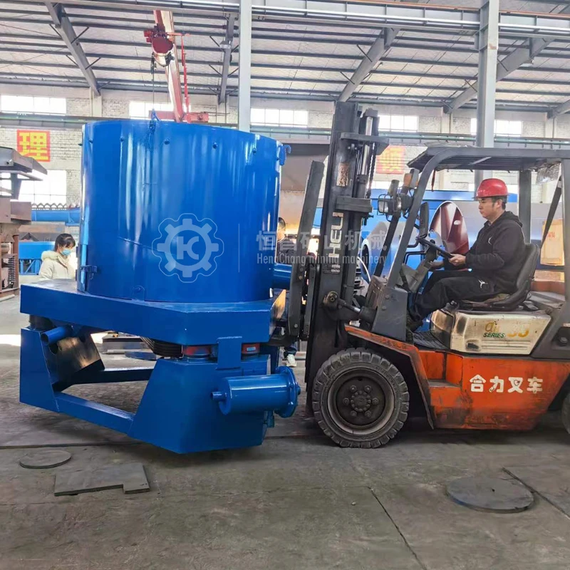 5-10tph High Recovery Rate Placer Gold or Alluvial Gold Gravity Centrifugal Gold Panning Concentrator
