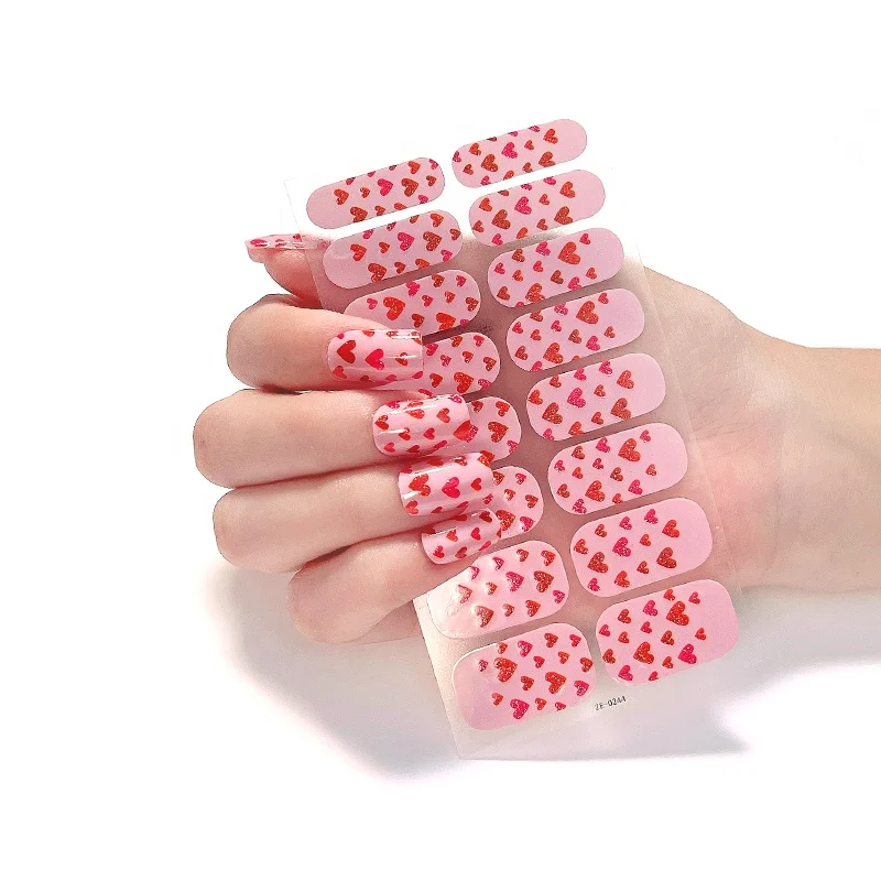 Красивые наклейки для дизайна ногтей от фабрики Beautysticker EM/ODM индивидуальные брендовые