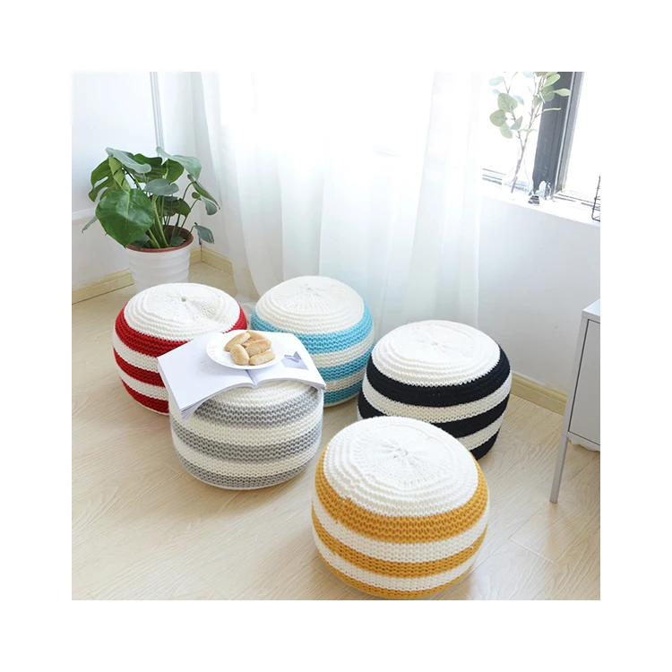 Cheap Price Hot Selling Comfortable Soft Different Size Custom Round Removable Washable Cotton Chair