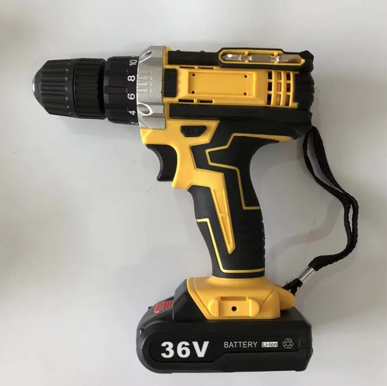 Professional Factory Cordless Hammer Drill Machine China Drilling Electric 21V Price Charge Cordless Combo Drill Kit